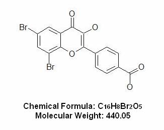 FLC26, inhibitor of protein kinase CK2